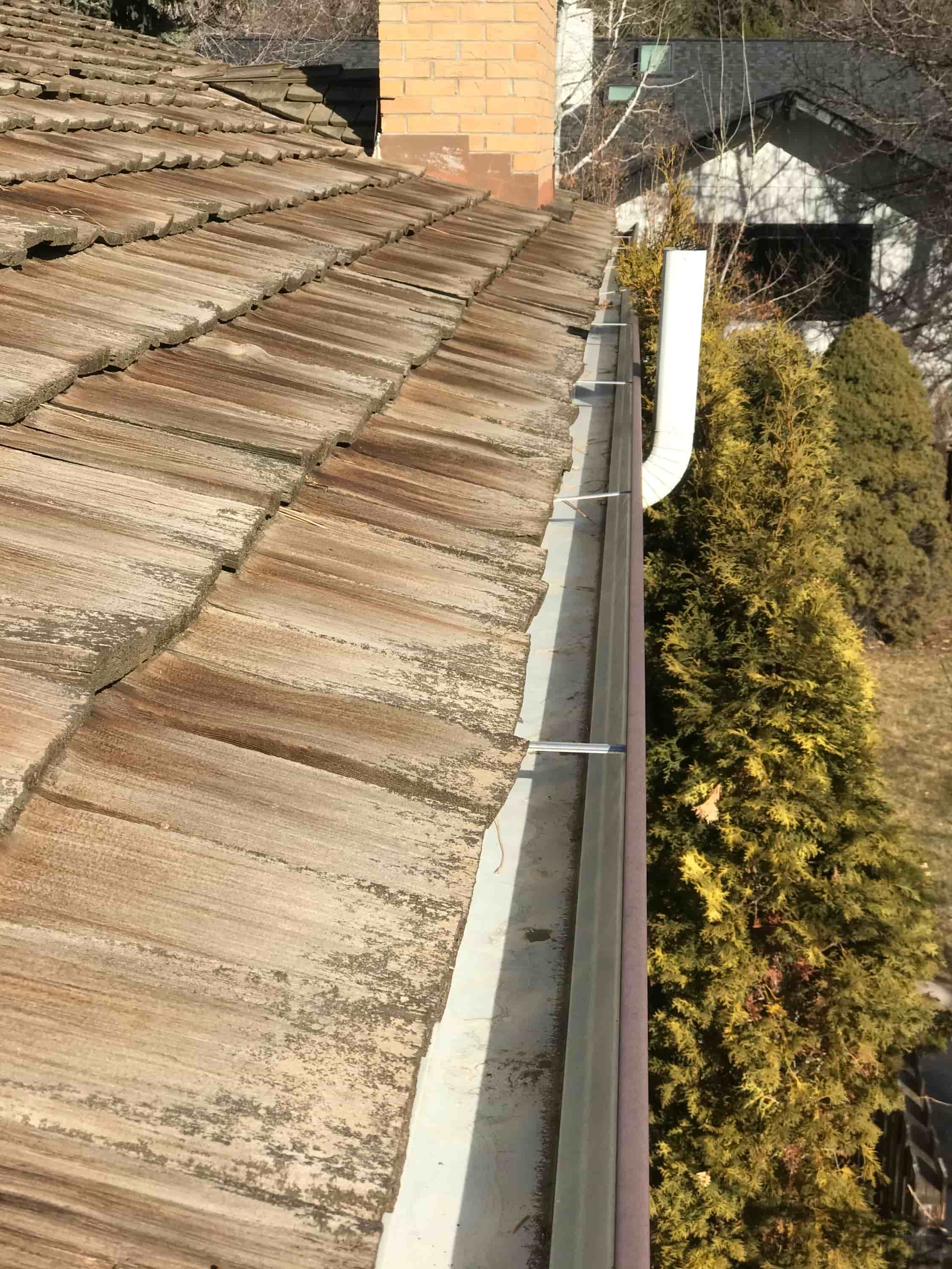 gutter cleaning for 2 story house