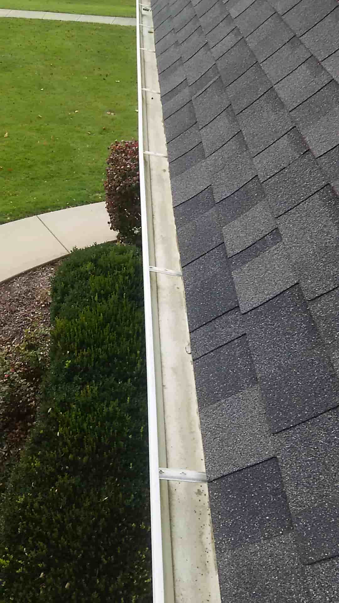 removing gutters from house