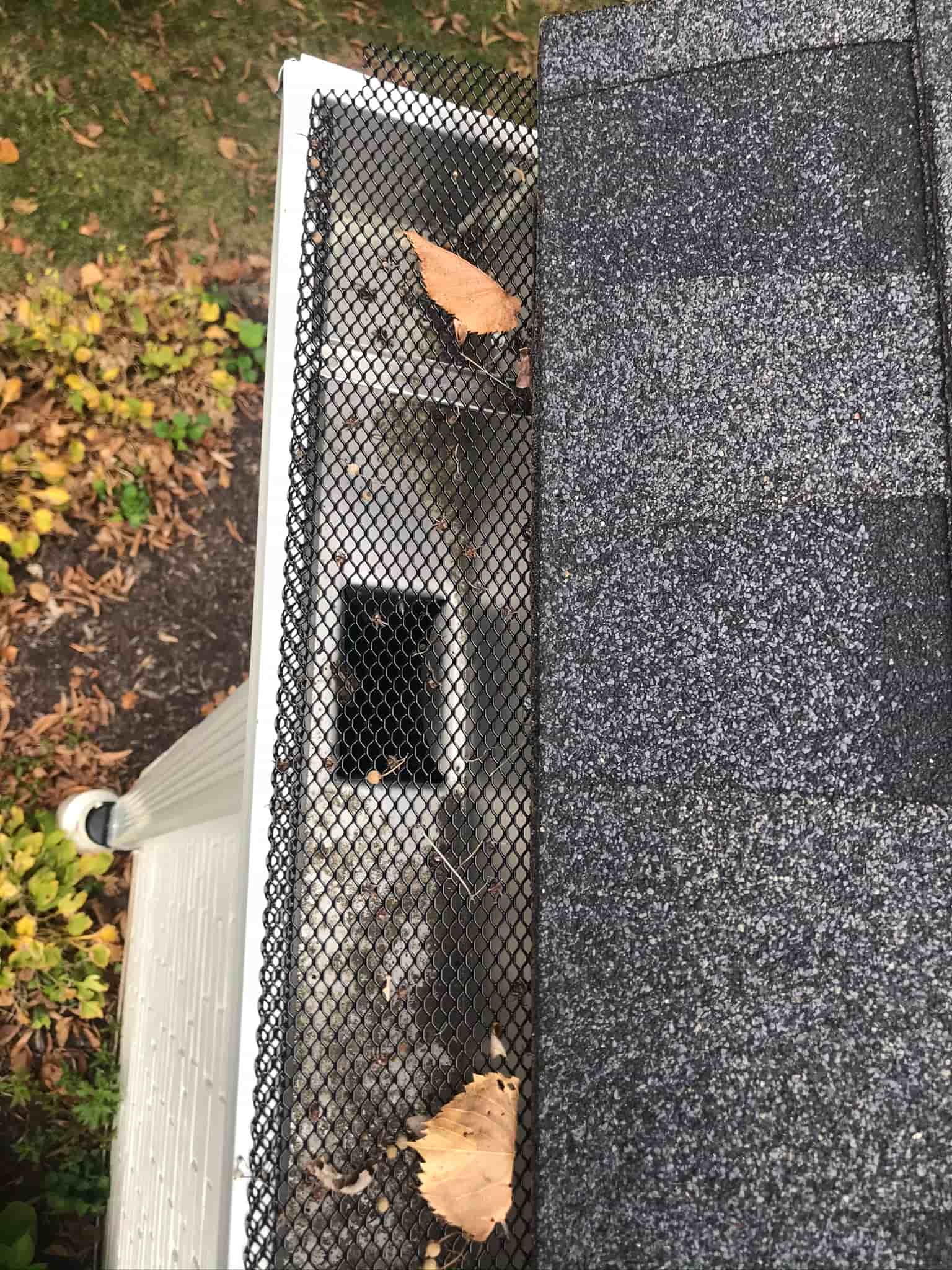 how to clean gutters from ground