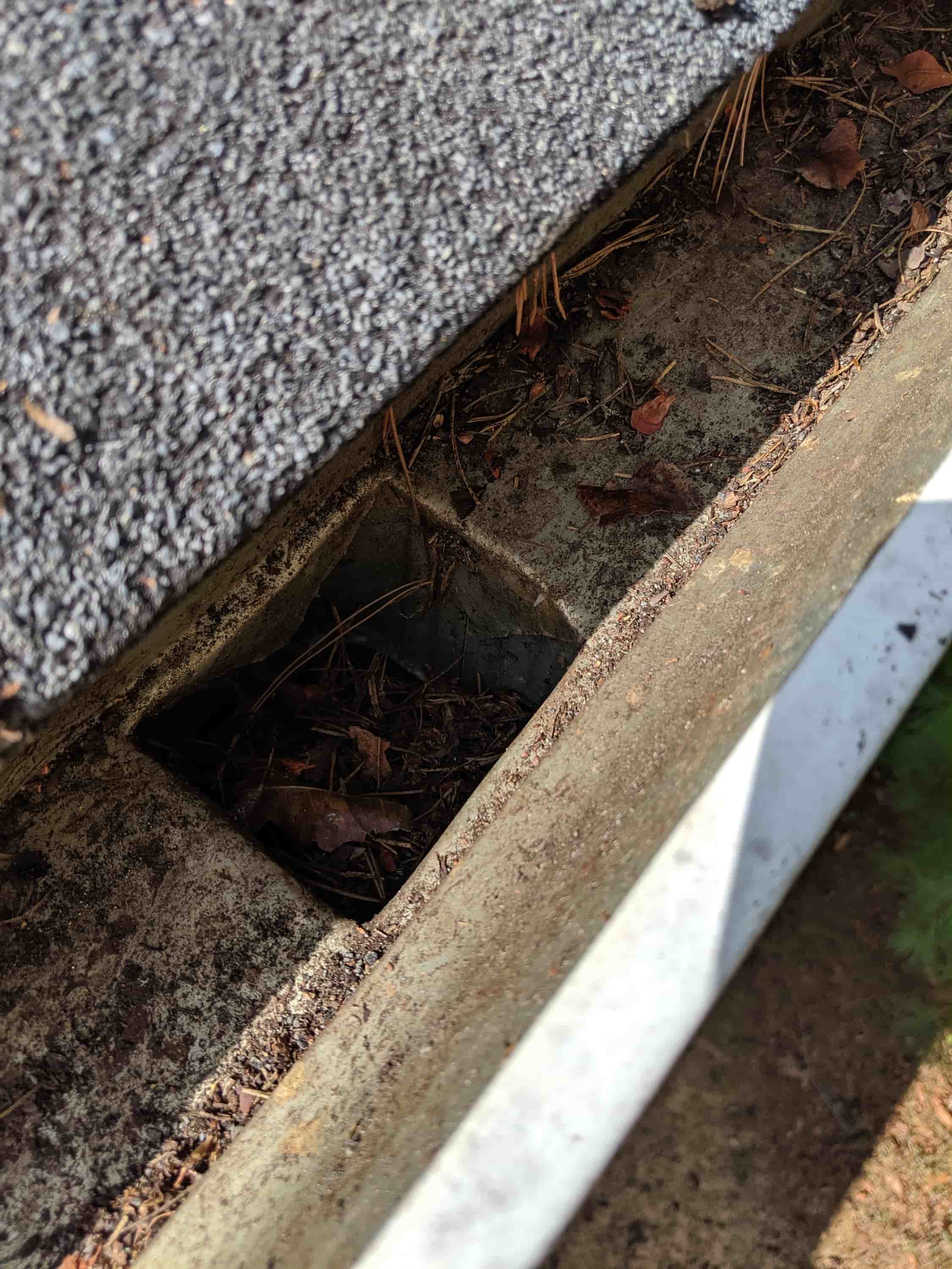 how to unclog rain drain