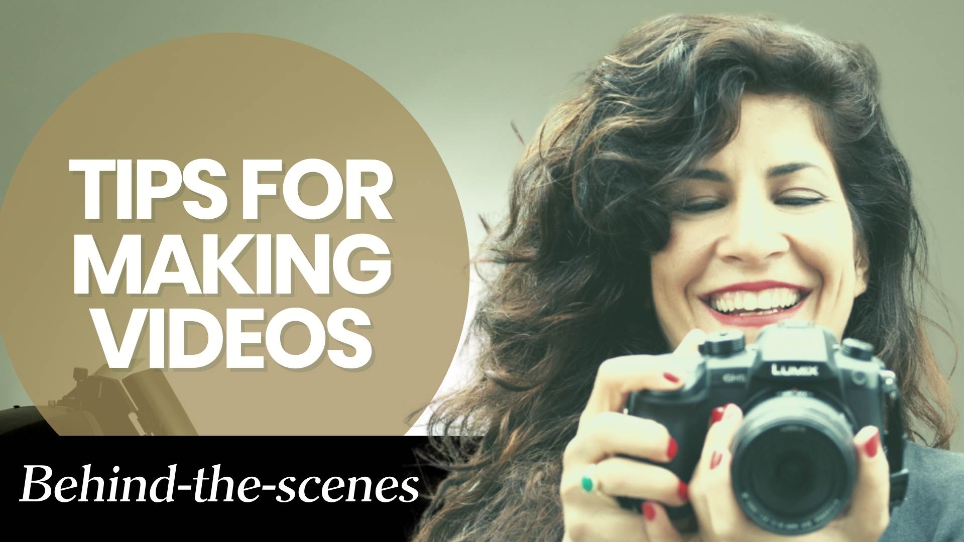 How I Make Videos Using My Phone and Webcam