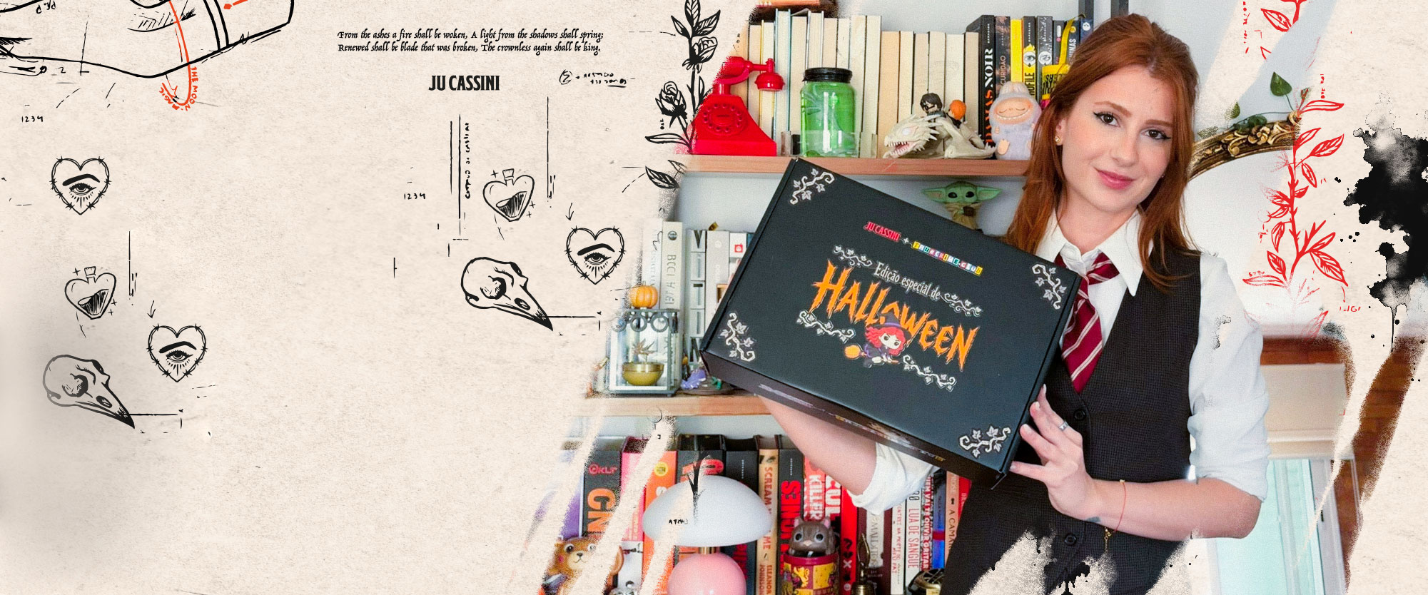 Caixa Halloween Ju Cassini