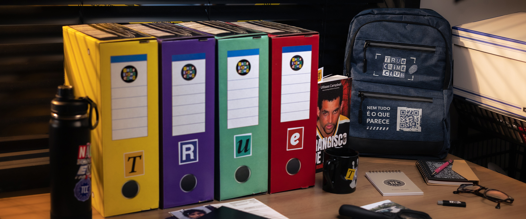 Produtos exclusivos todo mês.