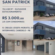 Sala Comercial para Alugar em Cabedelo/PB