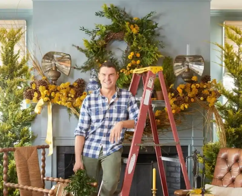 Lewis miller holiday house tour portrait