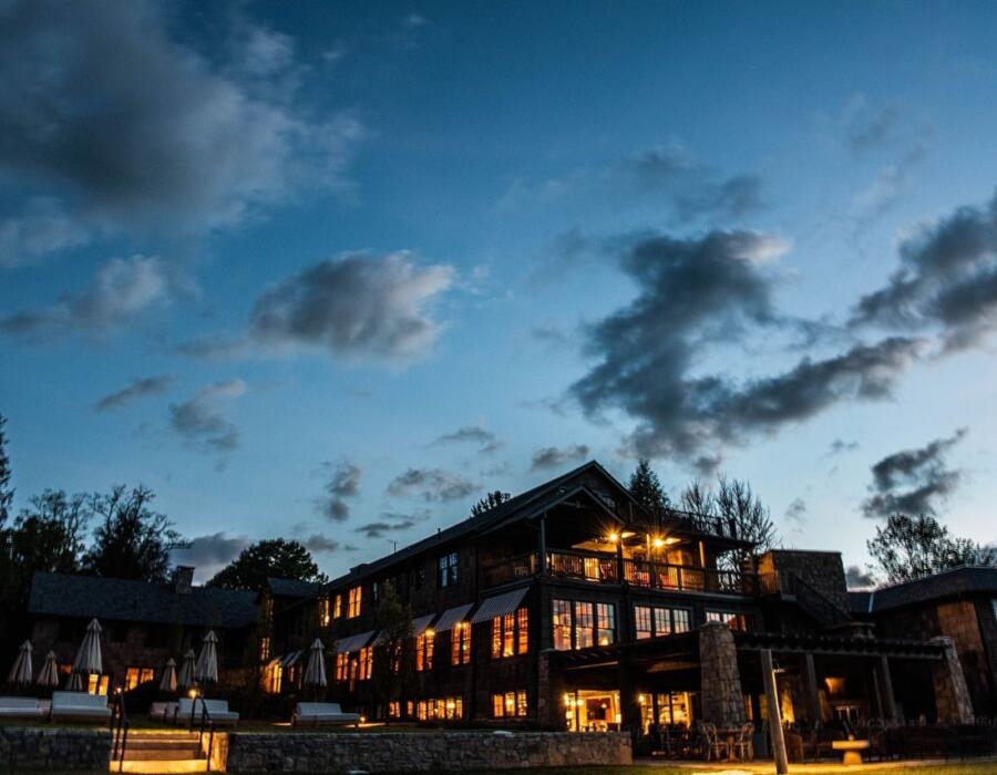 High Hampton's Inn at dusk