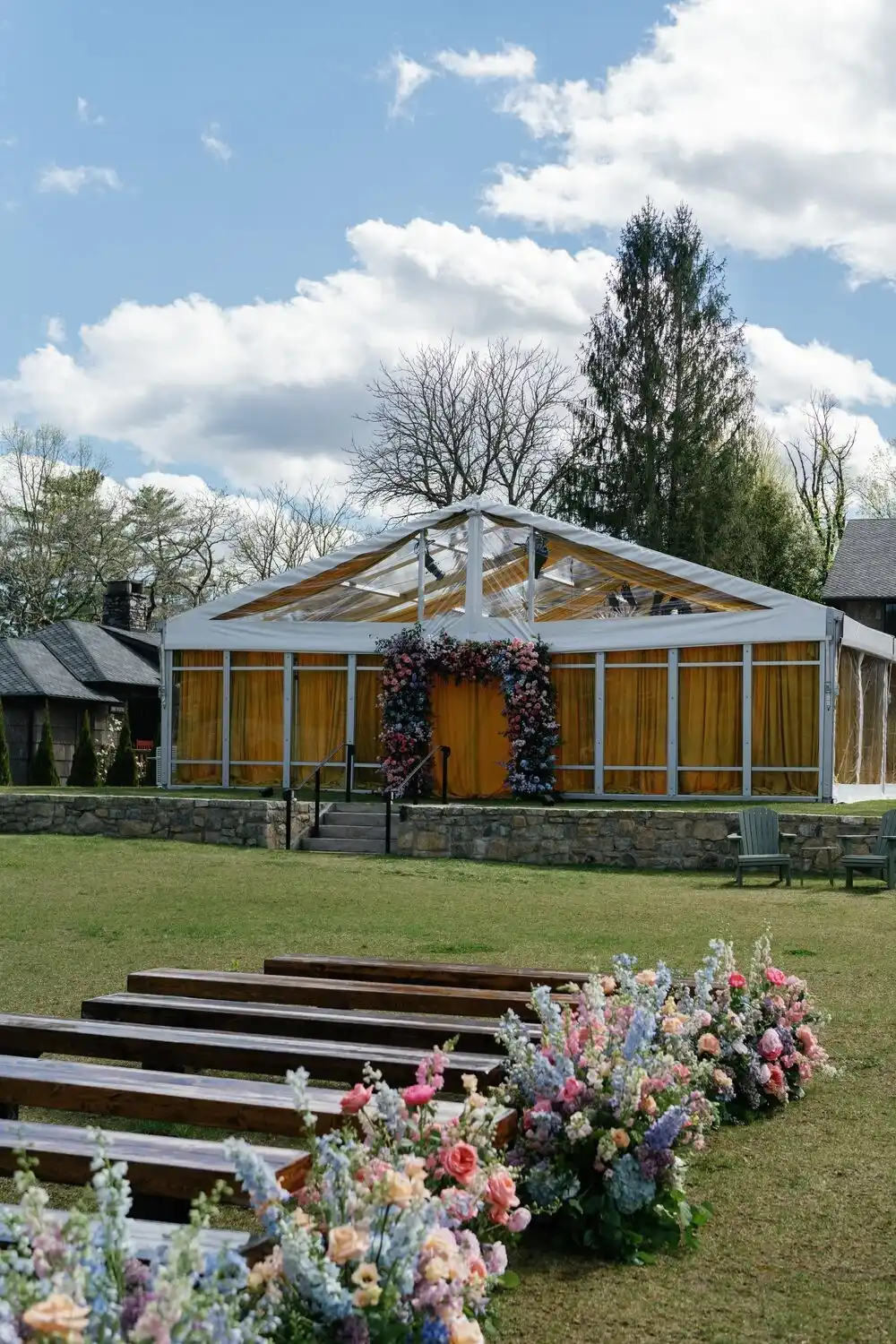 Reception Tent Set-Up