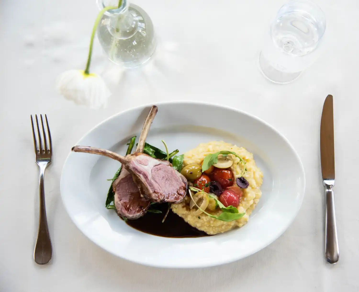 An overview of plated food