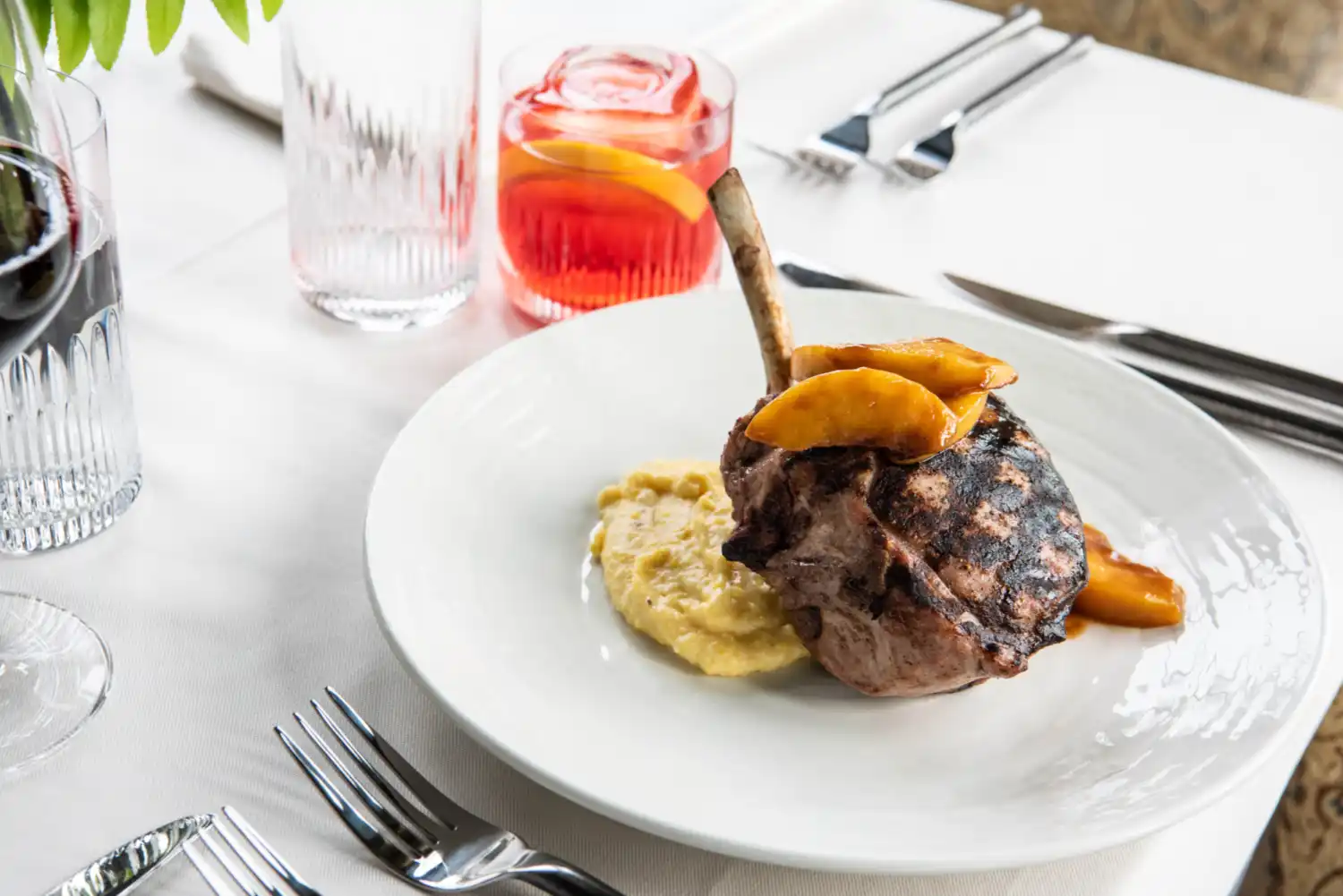 A savory meat dish on a table