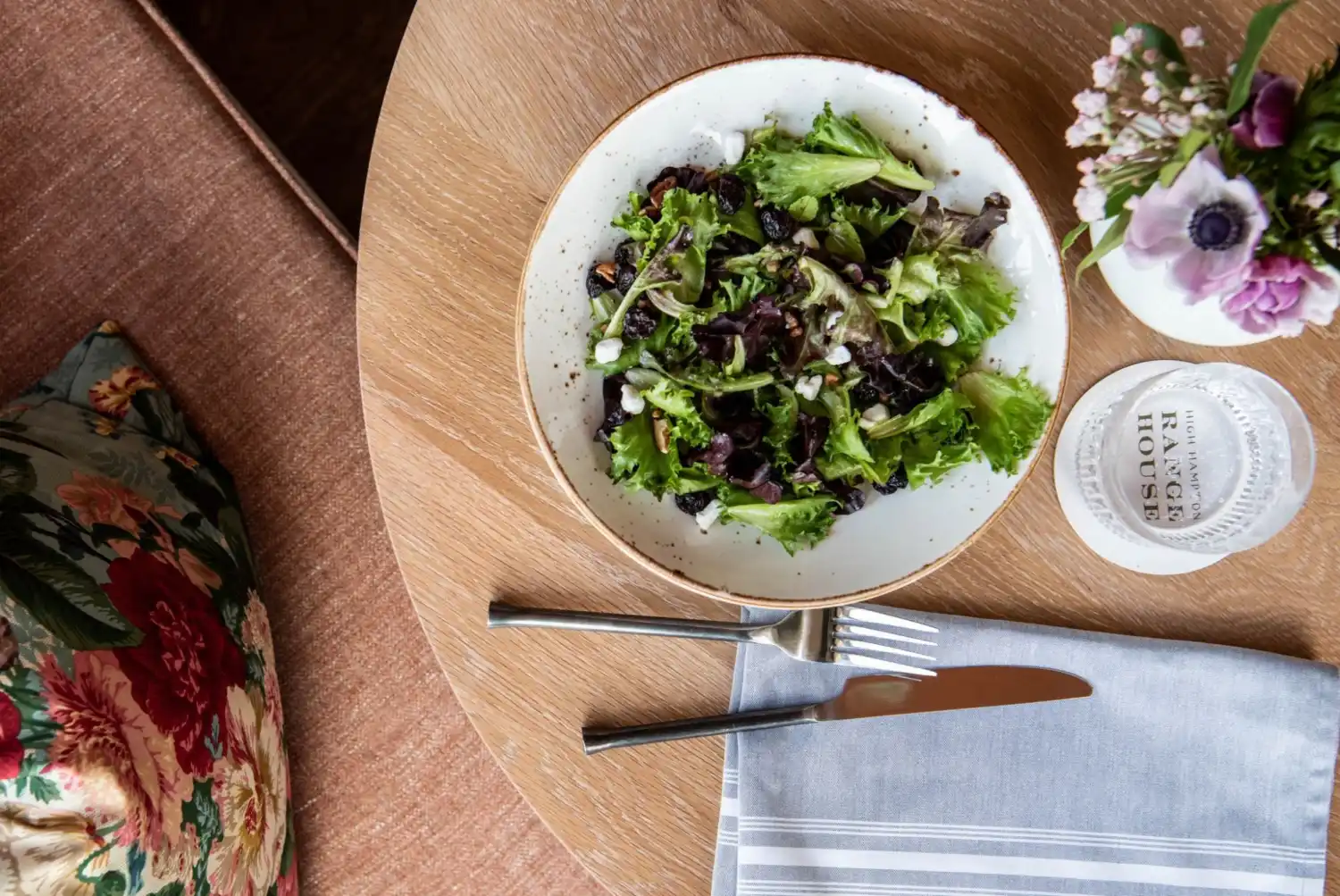 Salad on a plate