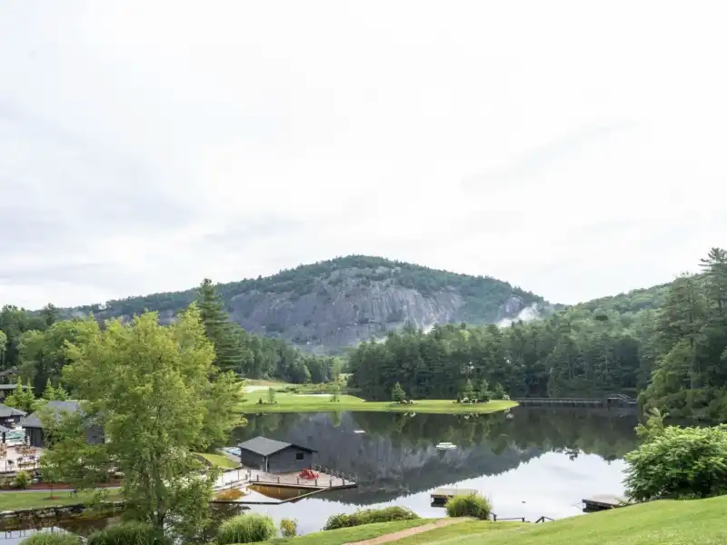 Summer View of Hampton Lake