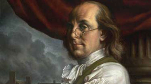 Benjamin Franklin Reveals His Bifocal Breakthrough image
