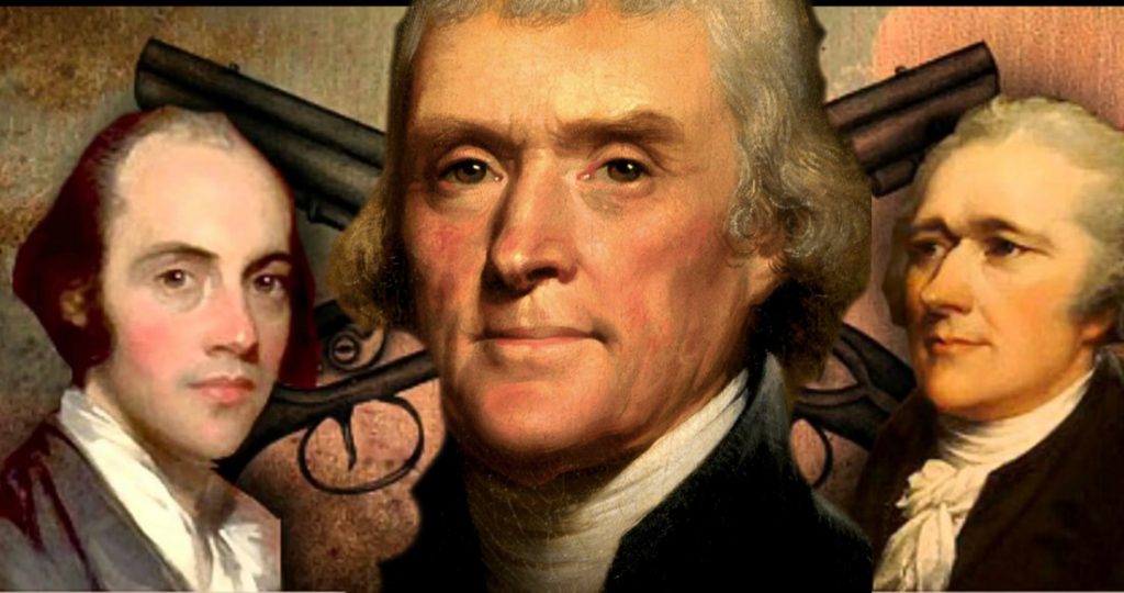 After a viciously contested election in 1800, Jefferson and his supposed running mate, Aaron Burr, found themselves in an electoral tie, throwing the final decision to the House of Representatives.