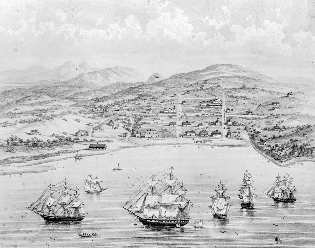 Commander John B. Montgomery and the Bear Flag Revolt image