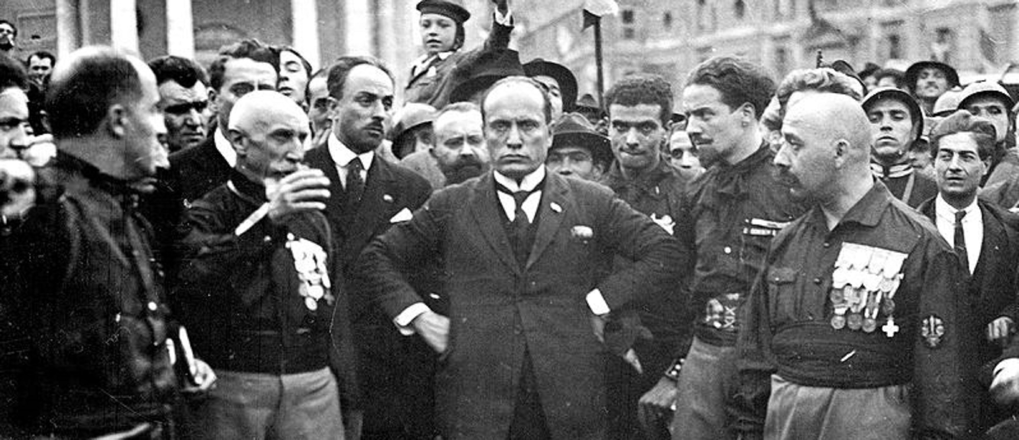 Benito Mussolini, a former Socialist journalist turned World War I veteran, introduced the world to his new political invention: fascism.