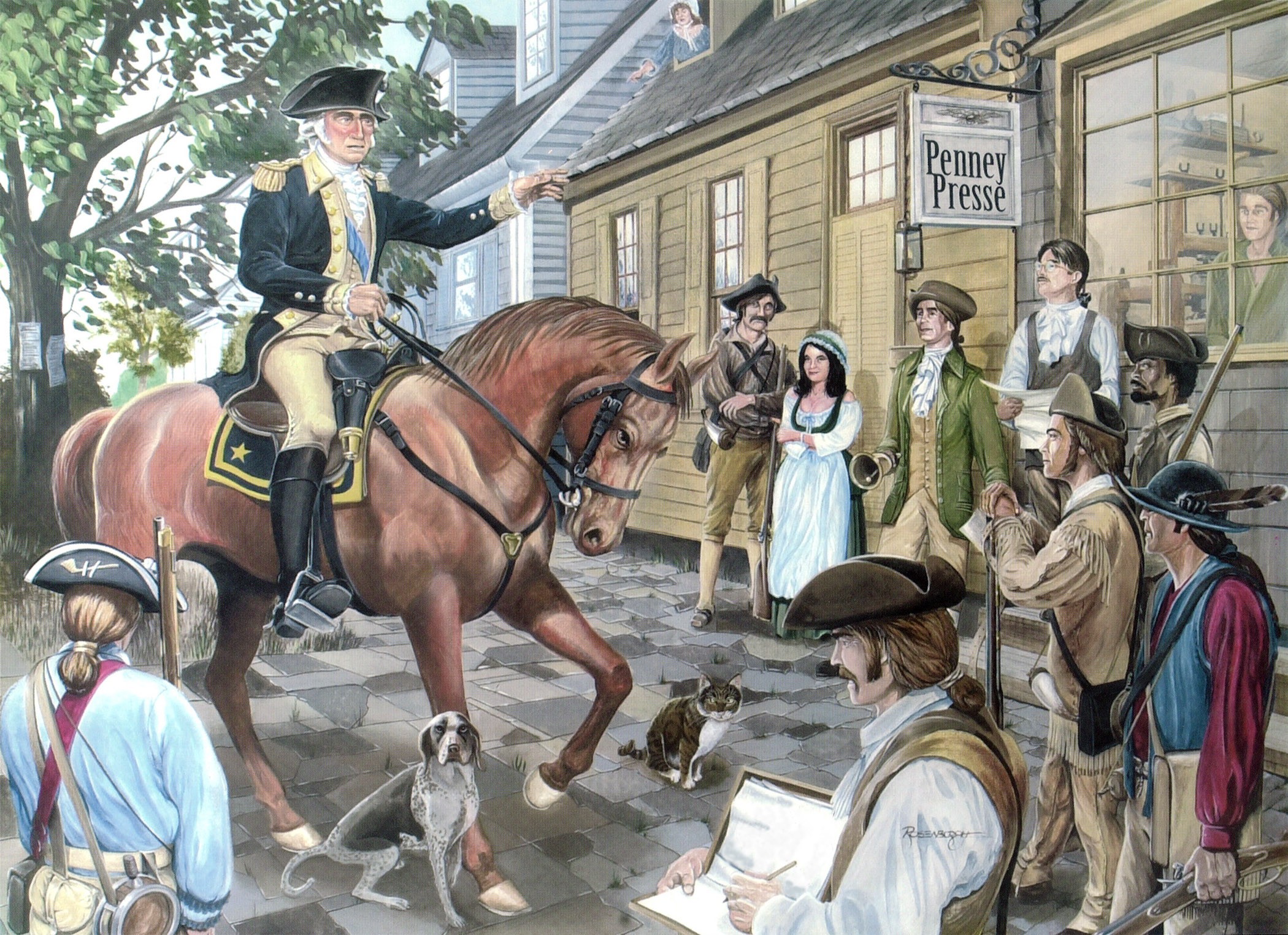 Washington Takes Command | Mount Vernon image