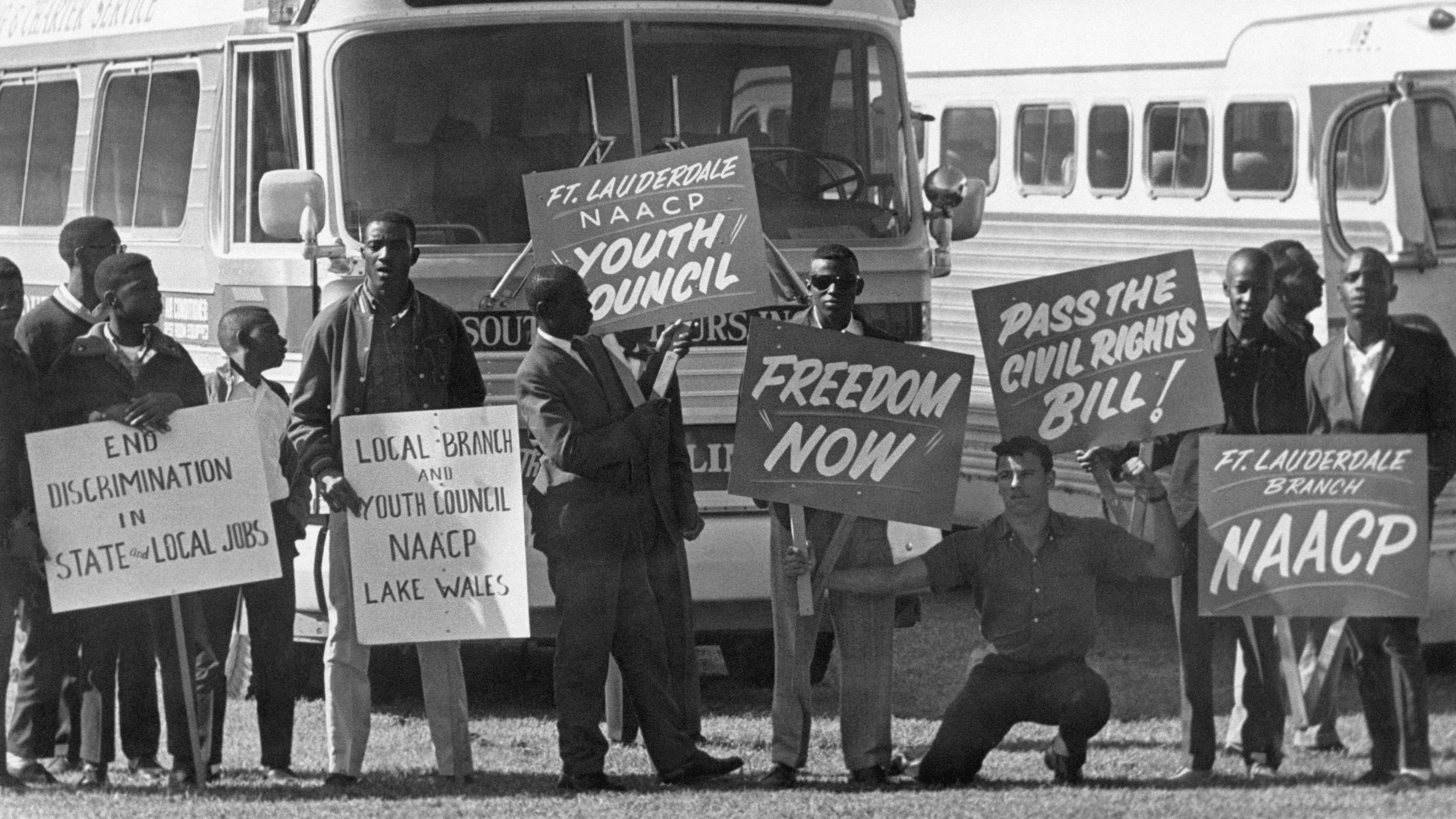 A historical photograph of early NAACP leaders, symbolizing the birth of a movement for civil rights.