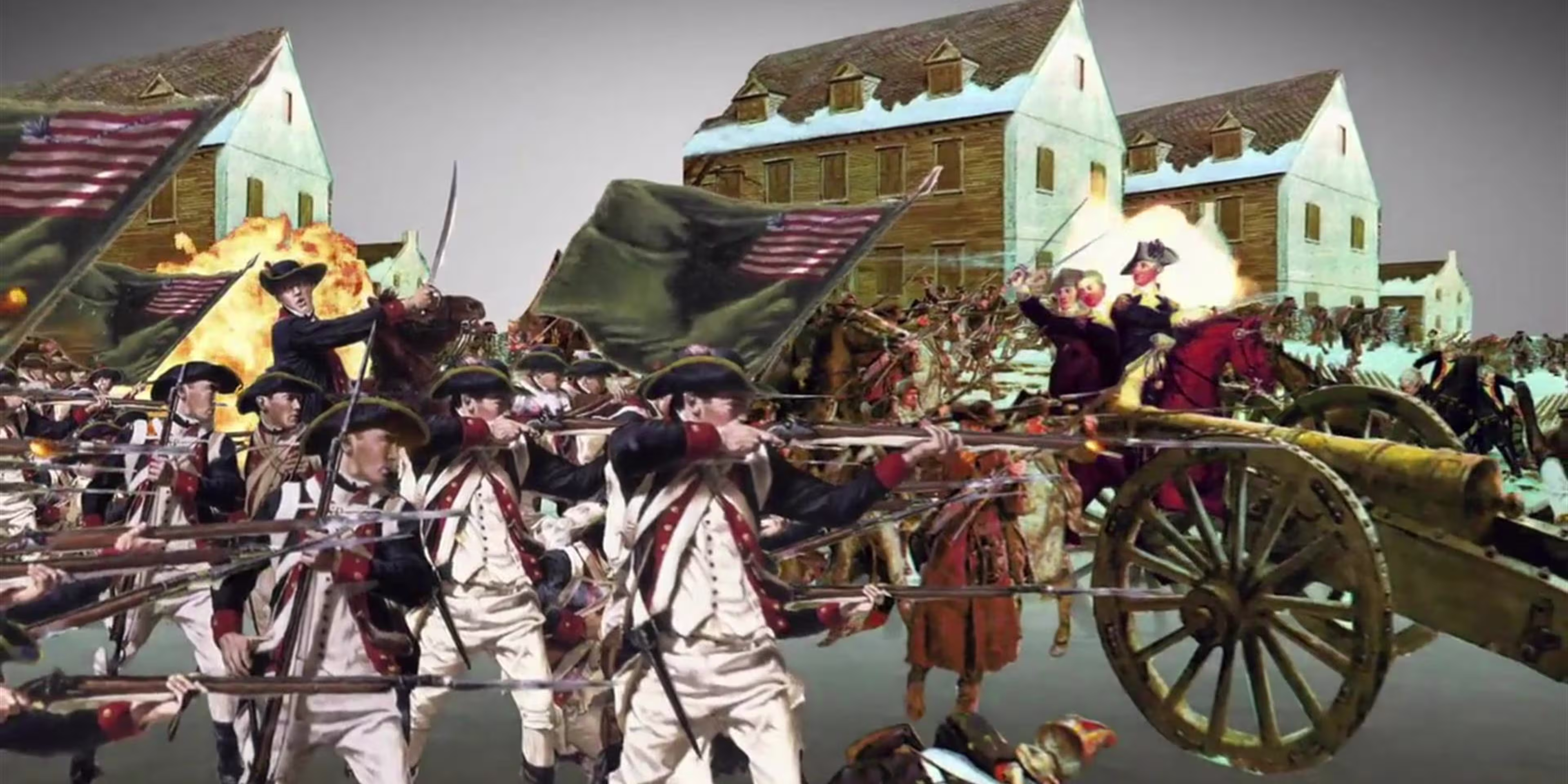 Revere and Dawes warn of British attack image