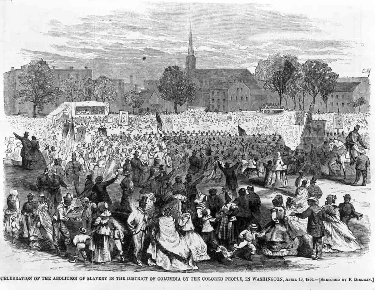 The U.S. House of Representatives passes the 13th Amendment, abolishing slavery—except as punishment for a crime.