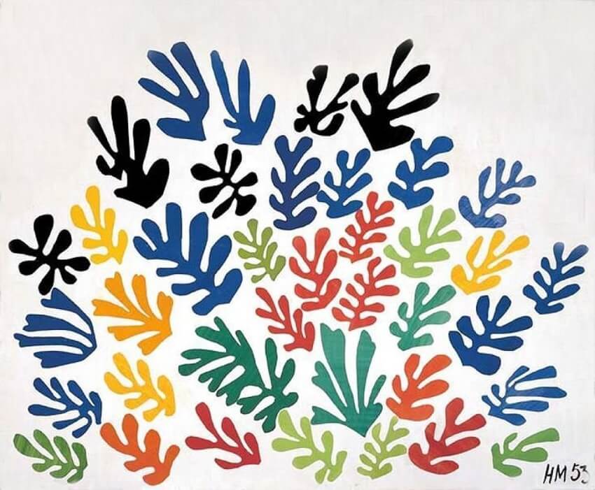 What Matisse has done here, even in seemingly simple rendering, is use spatial ambiguity to explore one of the key issues in modern painting, the conflict between the illusion of depth and an acknowledgment of the flatness of the canvas.