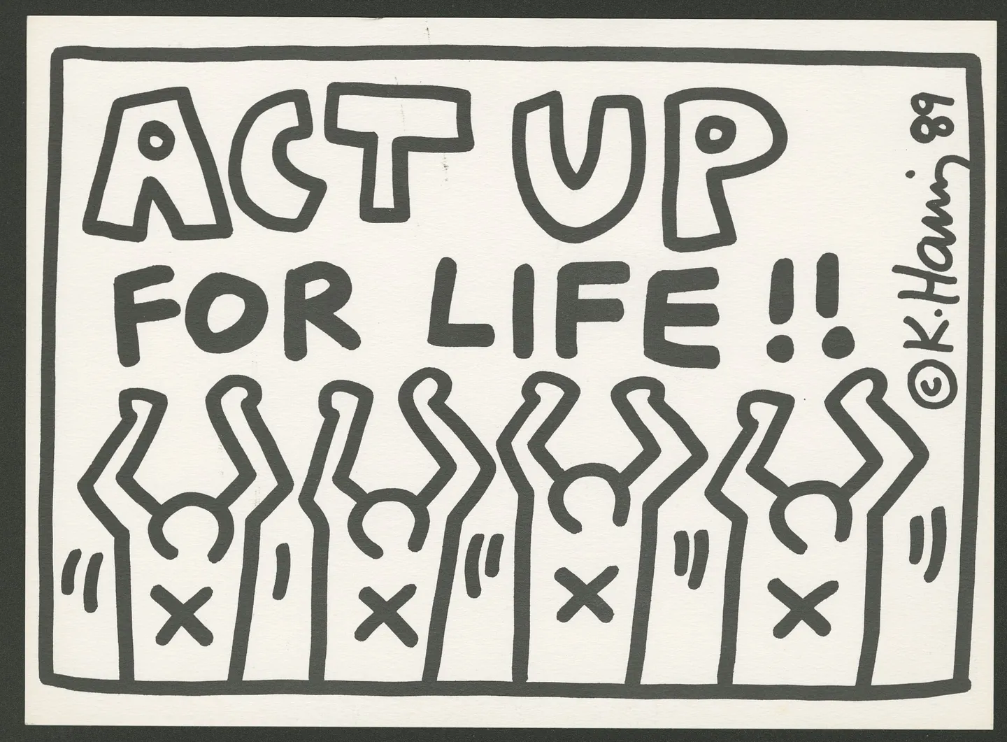 Keith Haring work 2