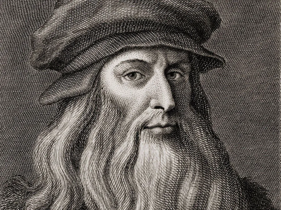 Leonardo da Vinci, the original Renaissance disruptor whose mind moved seamlessly between art and science.