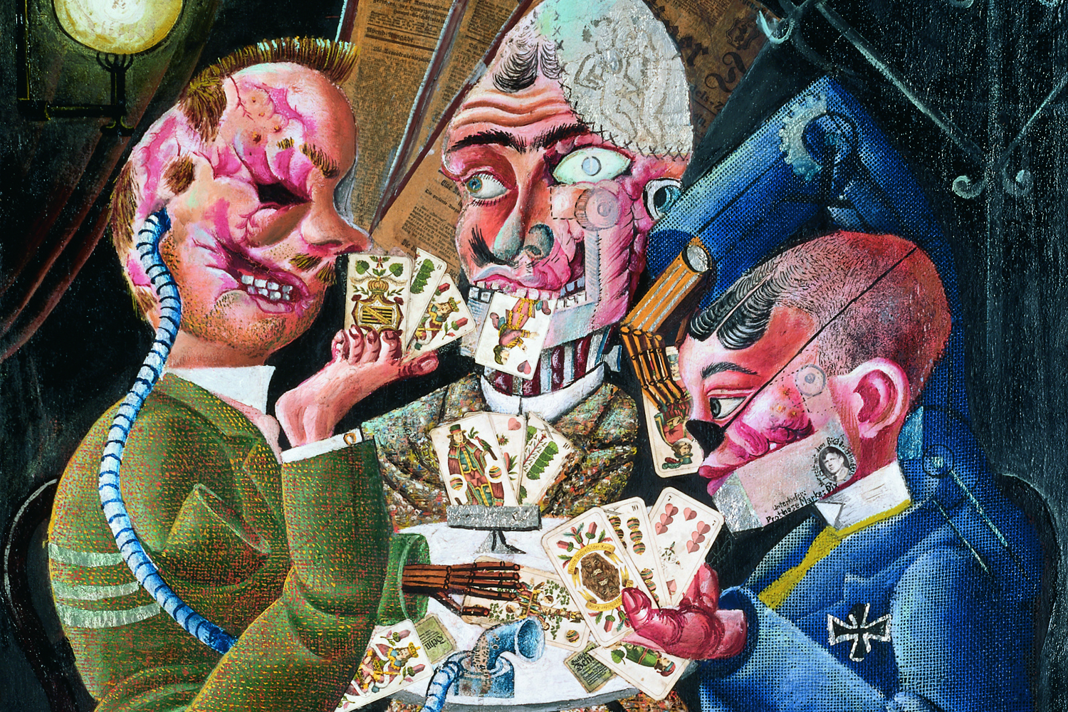 Otto Dix is best known for paintings and prints filled with anguished, exploited human figures representing the turmoil of his time