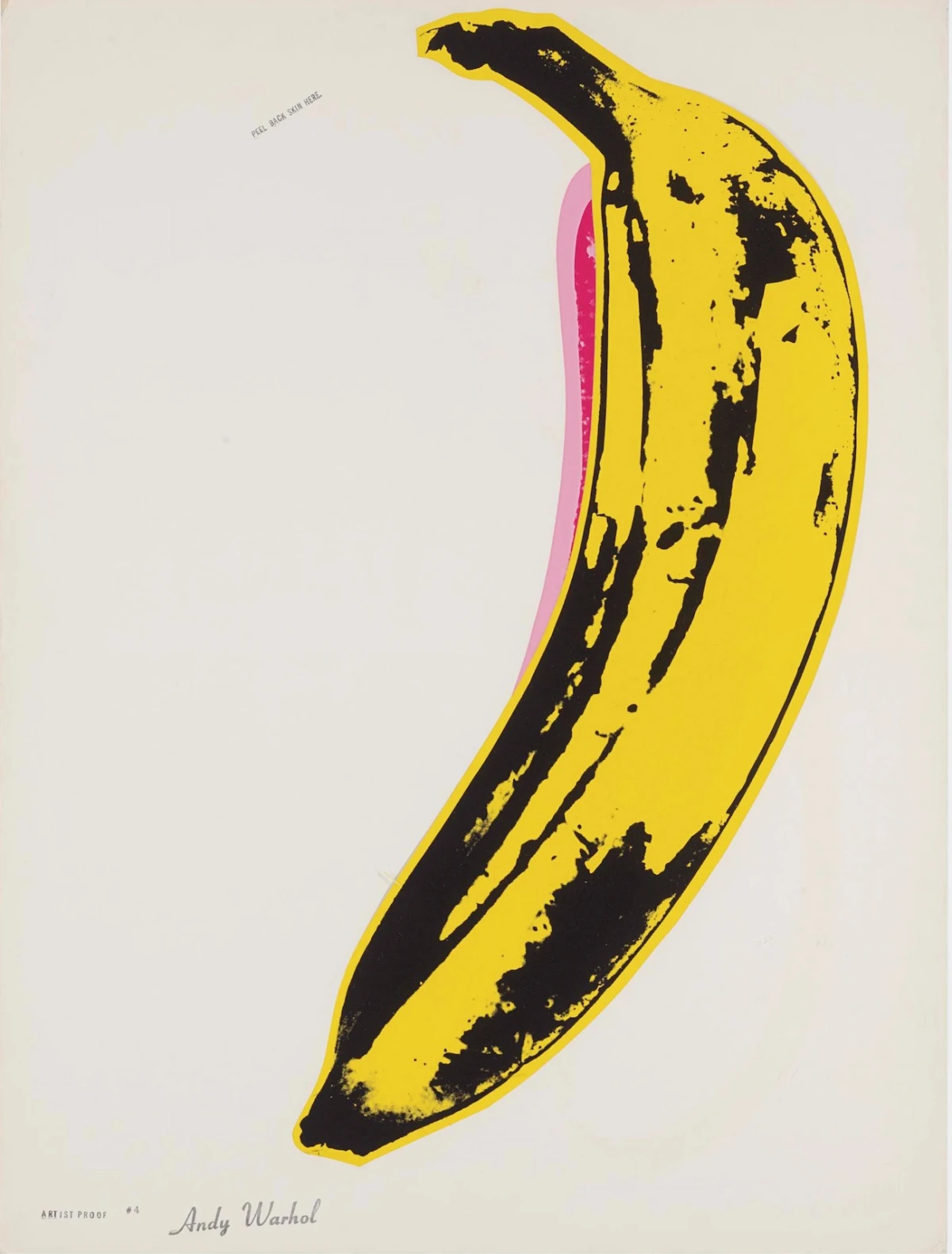 Andy Warhol’s iconic Banana.