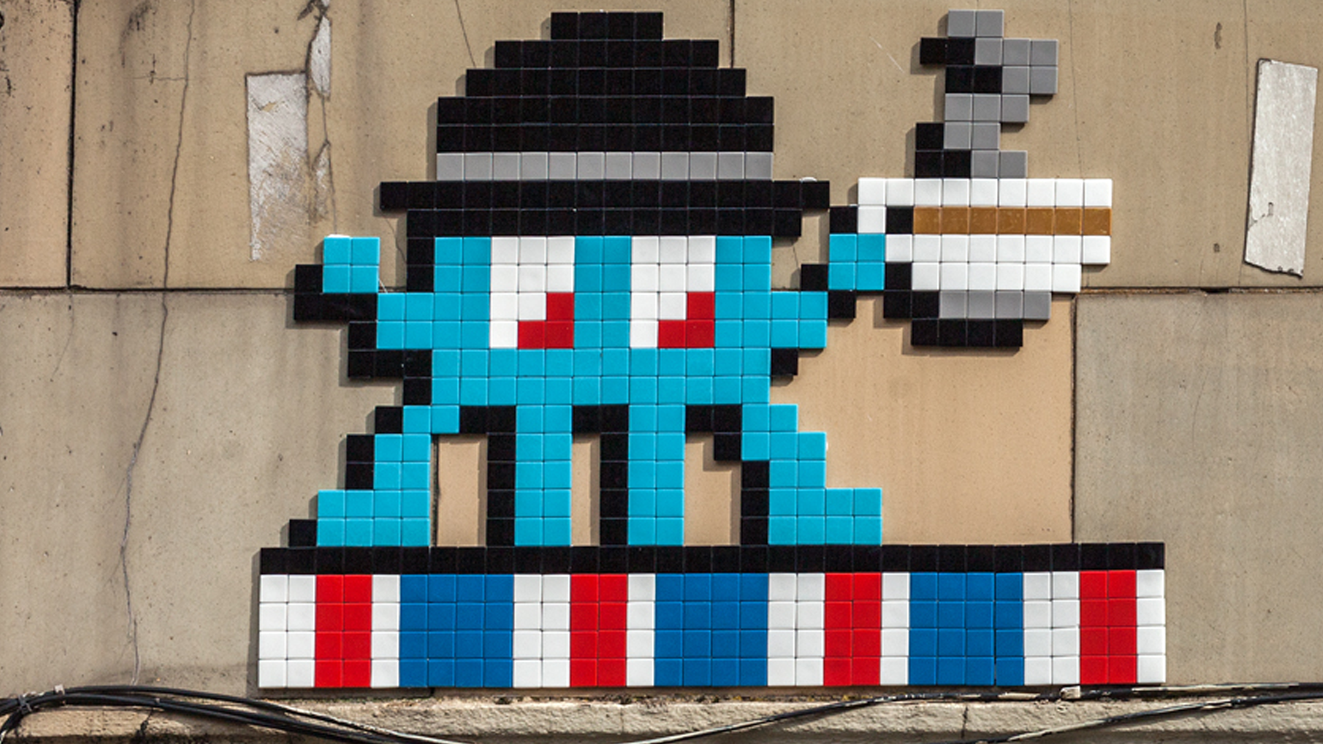 Invader work 3