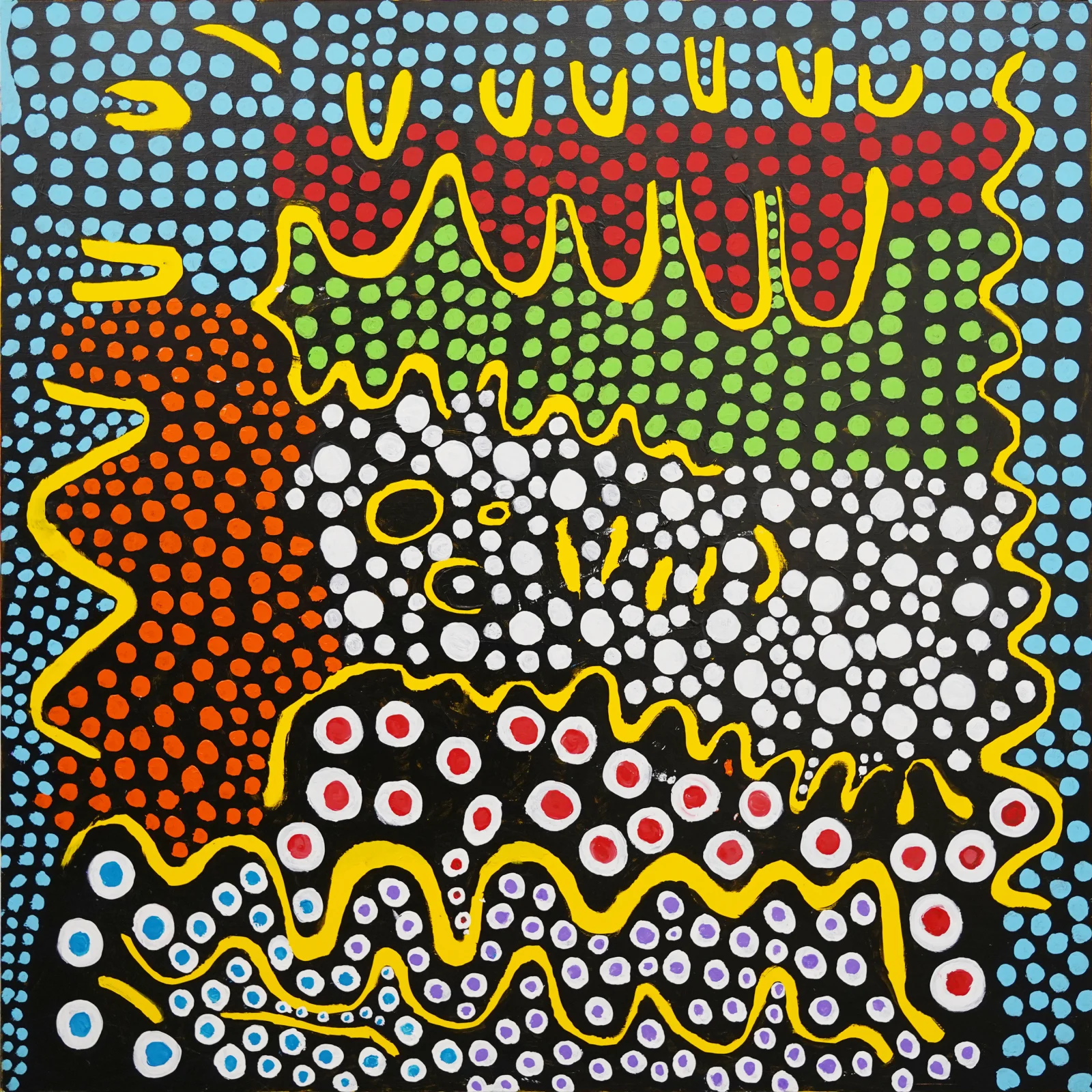 Kusama’s My dying day in the land of glory I will fight with all love and little life on the line.