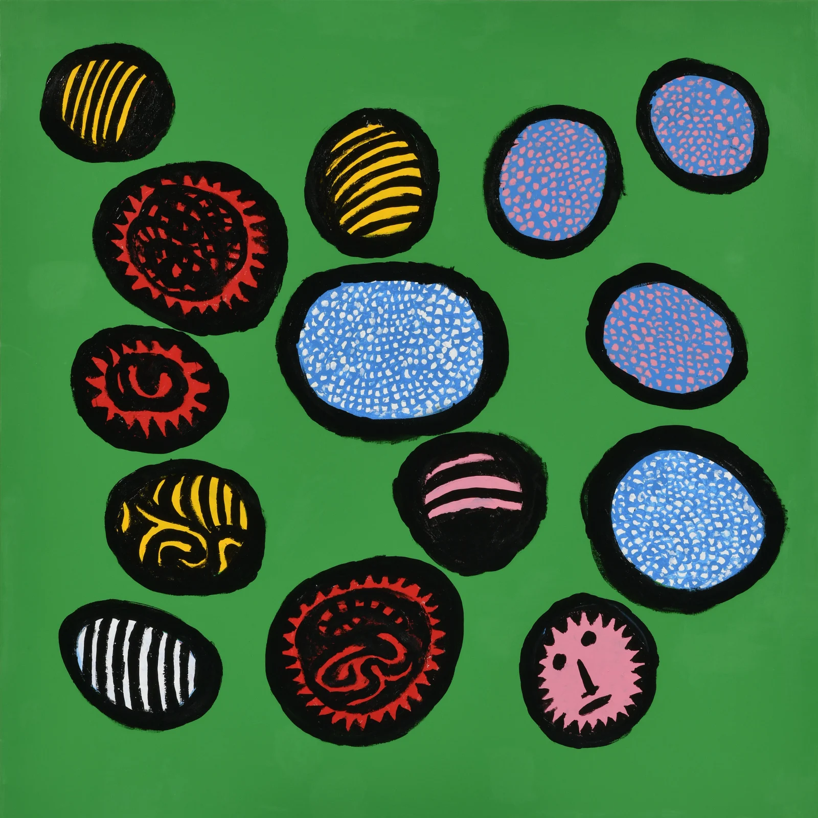 Kusama’s When I Was In Heaven I Gathered Magnificent Souls and Wept.