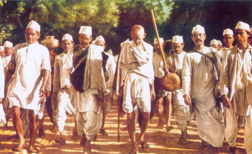 Salt March | History image