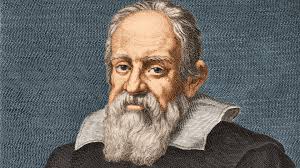 Galileo Galilei peering through a telescope, a groundbreaking tool that would forever alter our understanding of the universe.