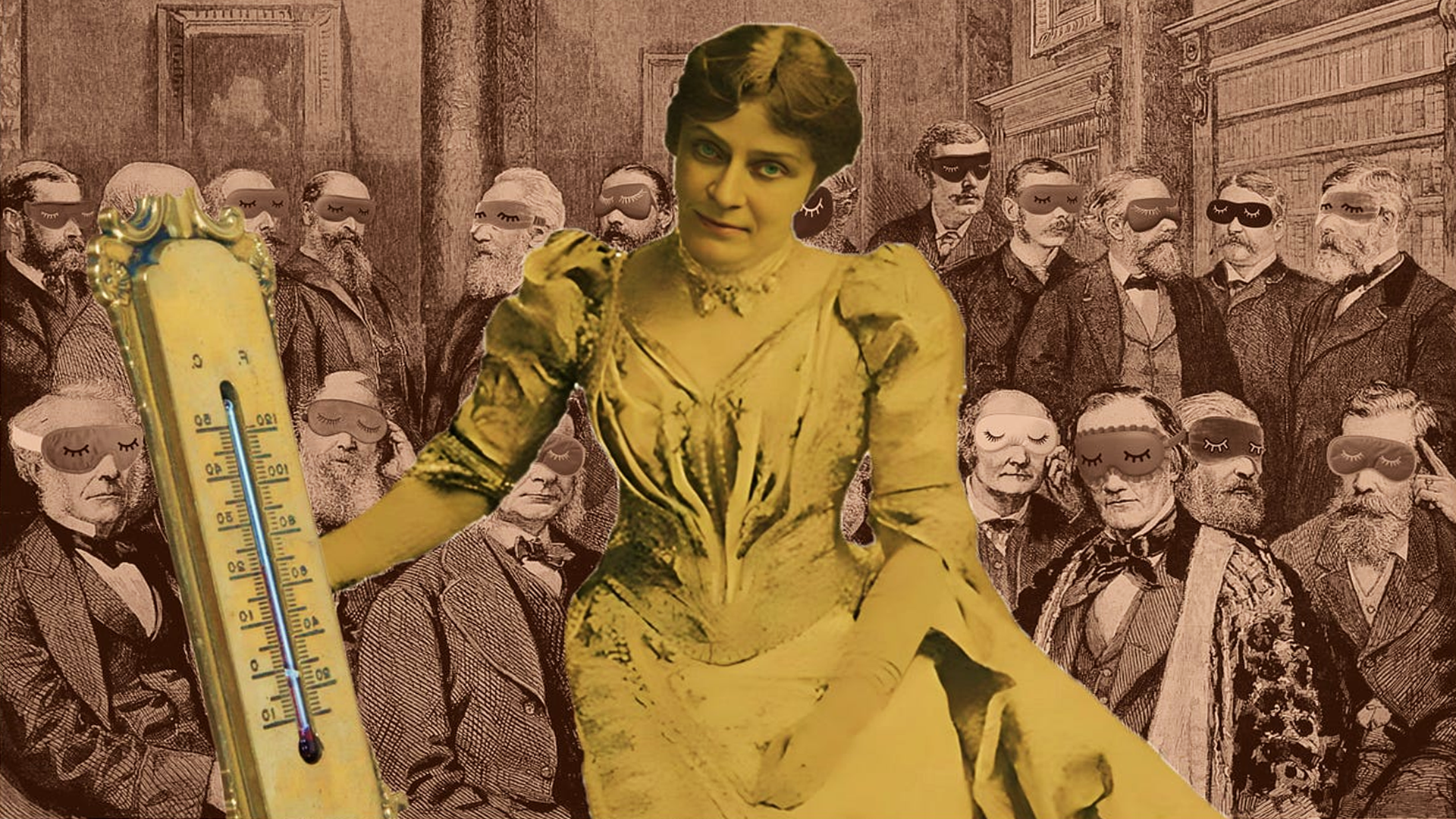 Eunice Foote showed that carbon dioxide and water vapor trapped heat, warning that more CO2 in the atmosphere could make Earth hotter.