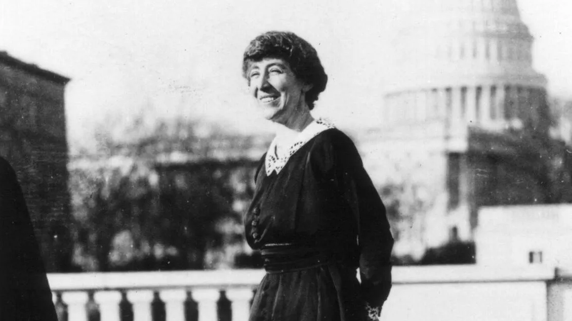 Montana reformer Jeannette Rankin won a U.S. House seat on November 7, 1916, becoming the first woman ever elected to the federal Congress.