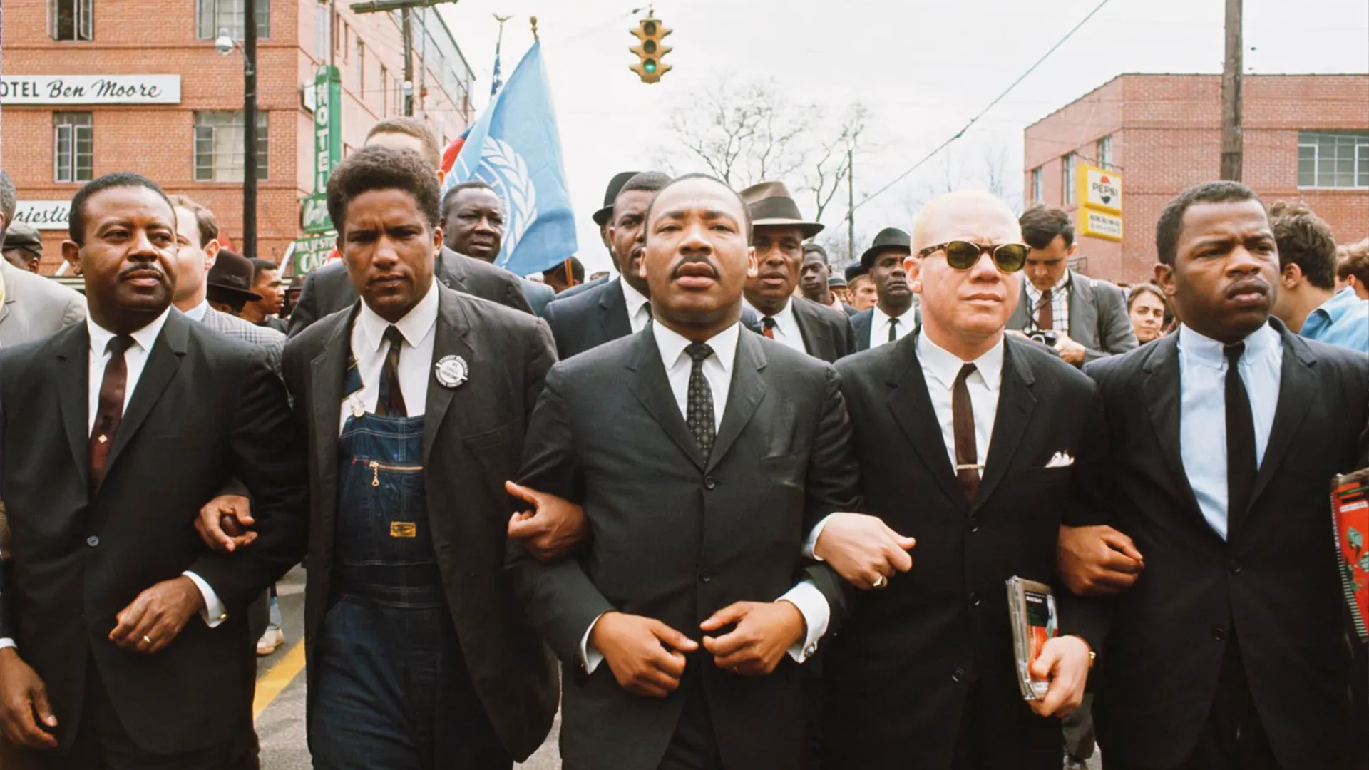 From Montgomery’s buses to Greensboro’s lunch counters, ordinary citizens ignited extraordinary change — and a new national leader emerged.
