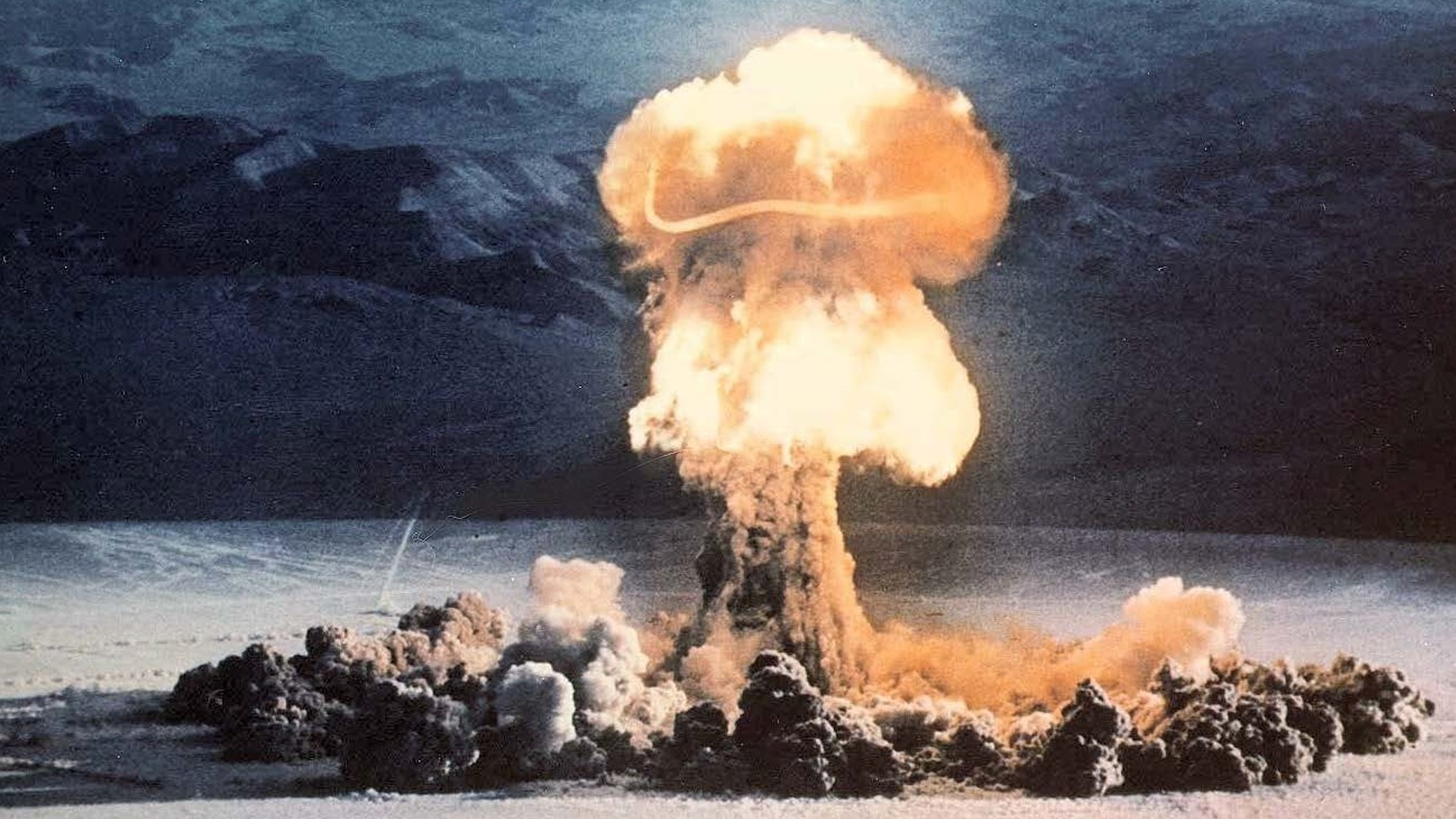 When the U.S. detonated the Rainier test underground in Nevada, it marked a turning point in the nuclear age.