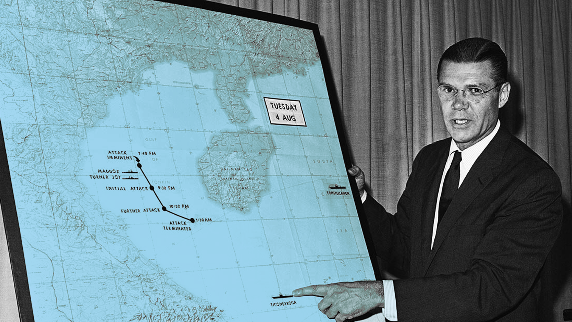 The Gulf of Tonkin Resolution gave President Johnson the power to wage war in Southeast Asia after alleged attacks on U.S. destroyers.
