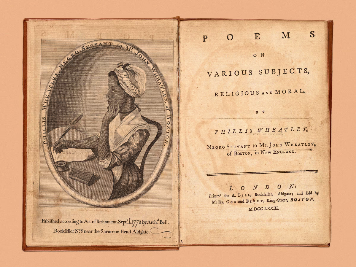 Poems on Various Subjects, Religious and Moral image