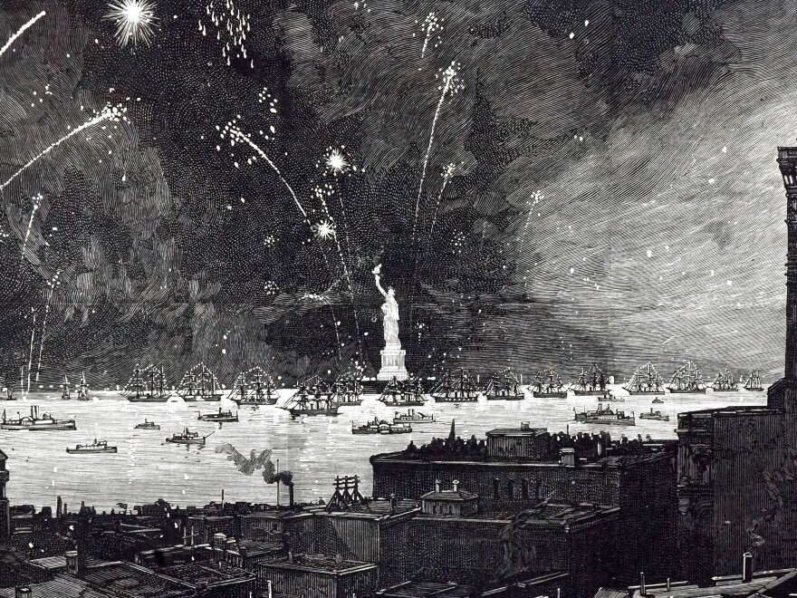 Statue of Liberty Opening Ceremony image