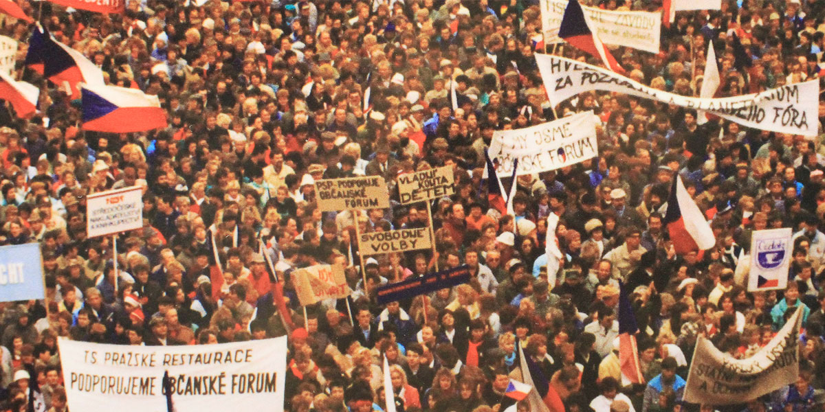 Czechoslovakia’s Velvet Revolution (1989) image