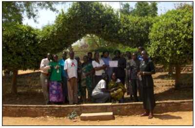 group of graduates in south Sudan