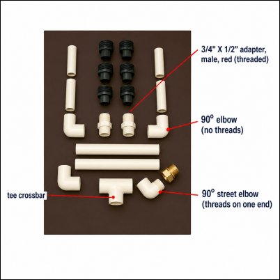 cheap diy irrigation parts