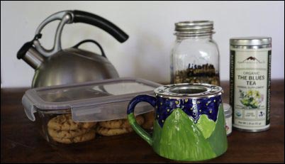 no plastics tea brewing