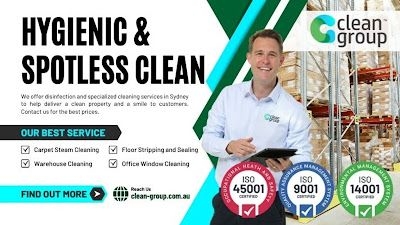 What types of facilities can Clean Group clean?