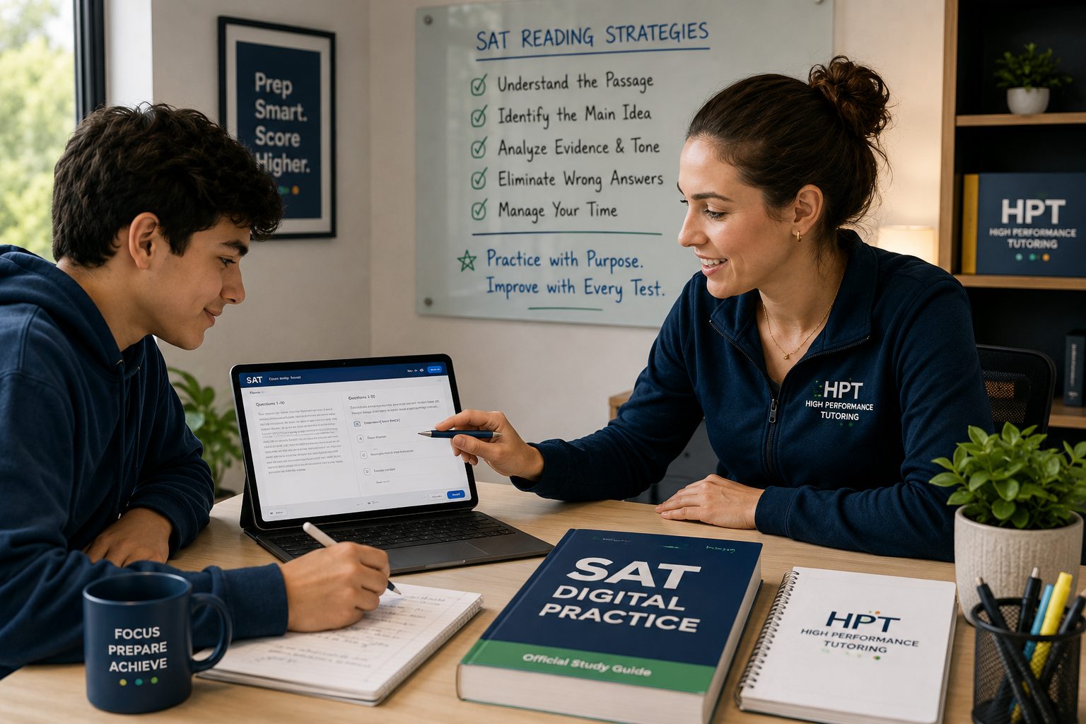 Master the SAT reading section :)