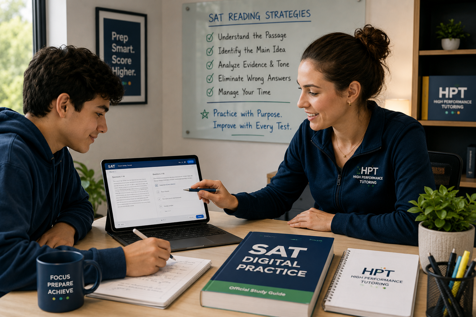 Master the SAT reading section :)