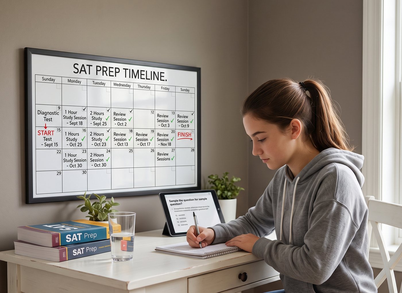 How Many Hours of SAT Prep Do You Actually Need? Here's the Honest Math