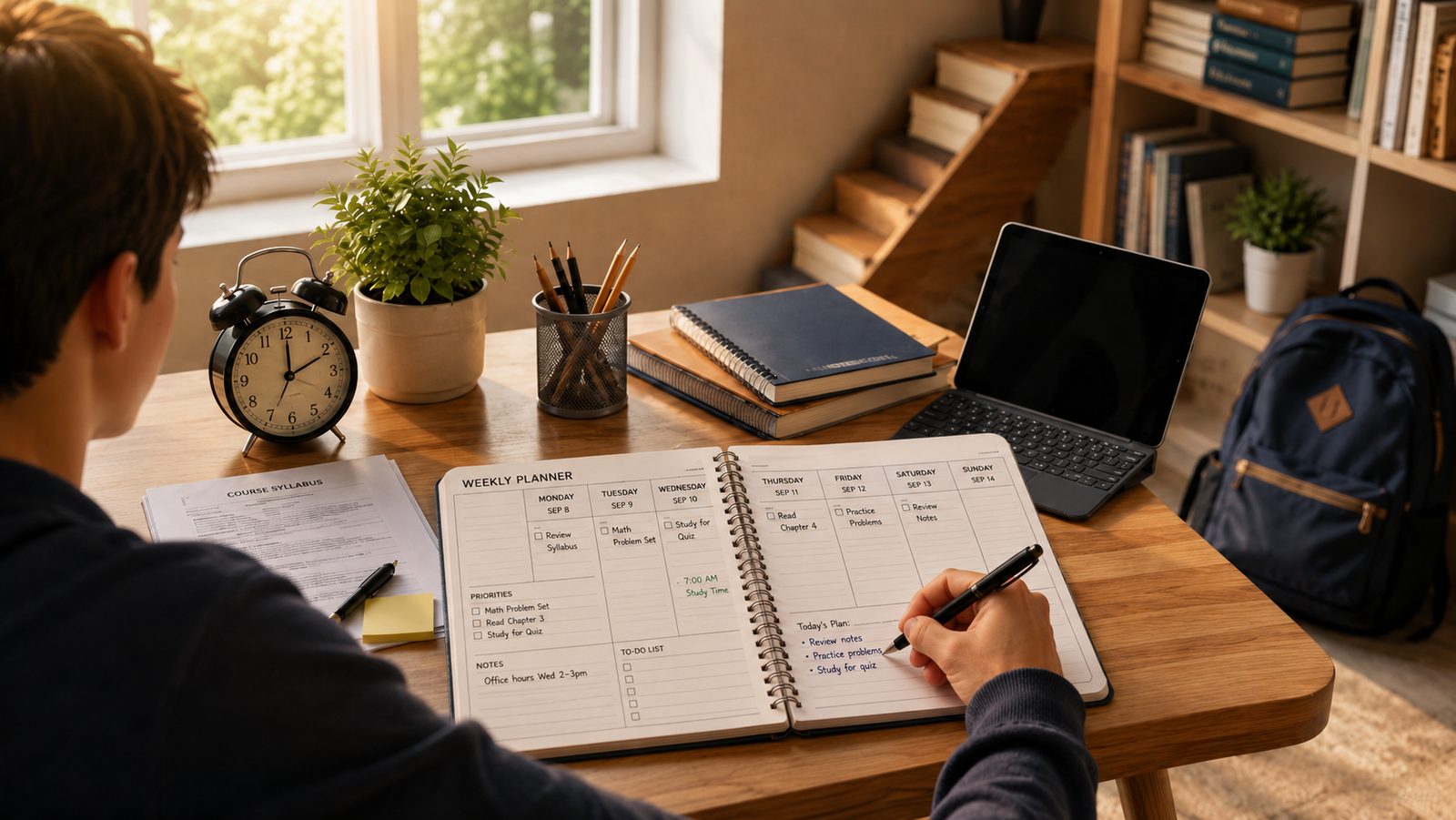 Plan ahead for the school year