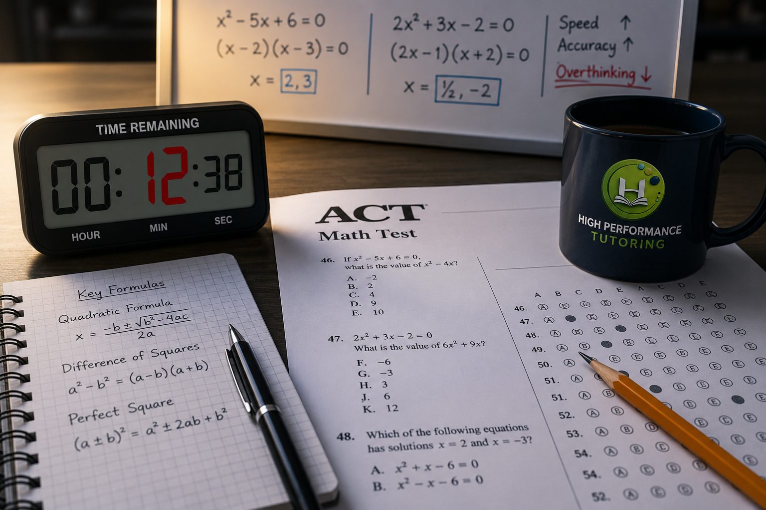 The ACT Math Section Rewards Strategy, Not Just Math Skills